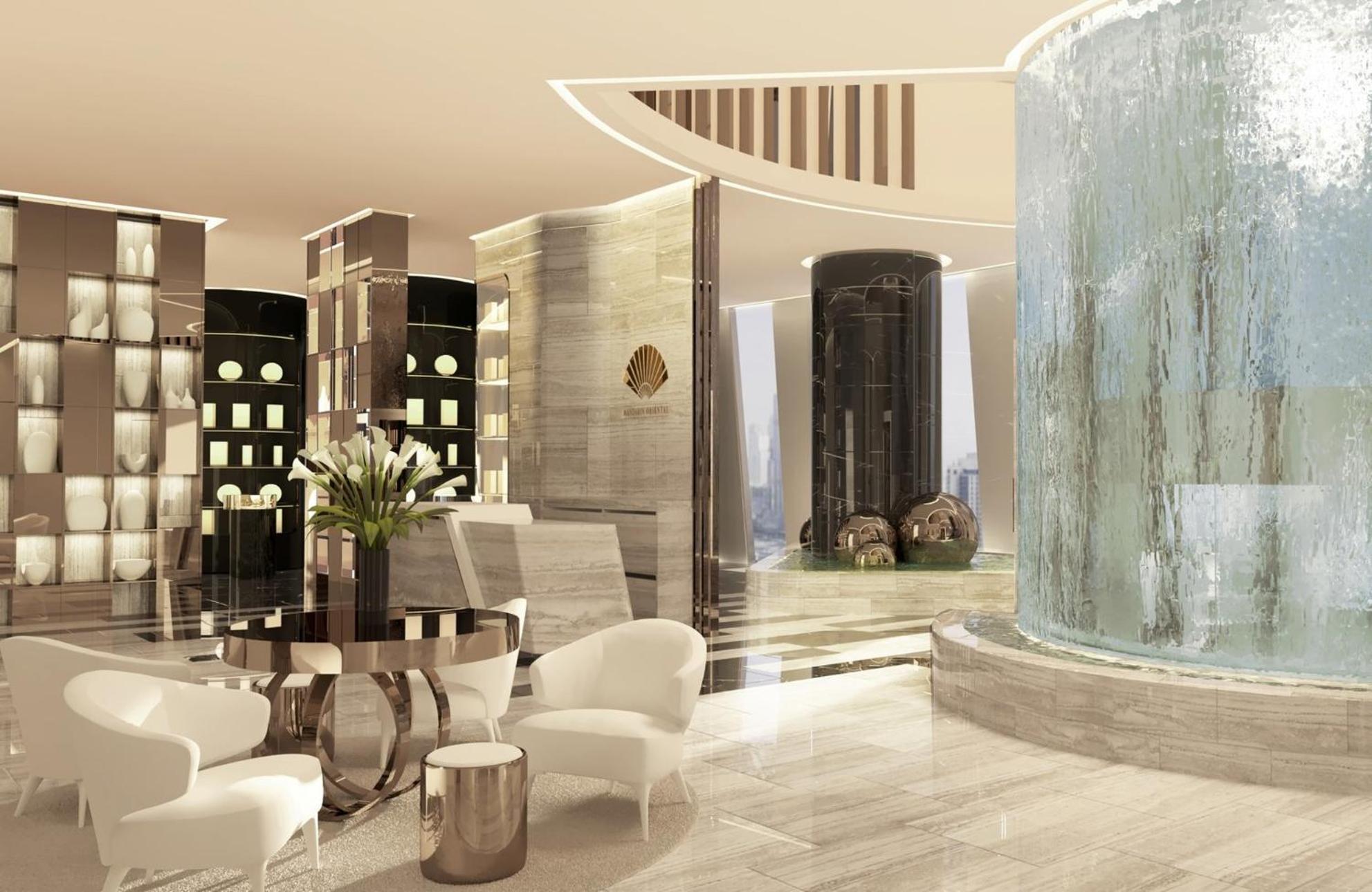 Hotel Mandarin Oriental Downtown, Dubai Exterior foto