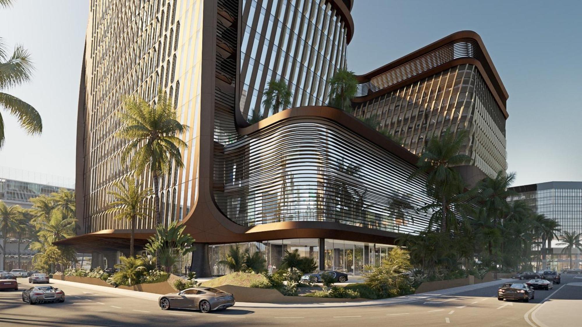Hotel Mandarin Oriental Downtown, Dubai Exterior foto