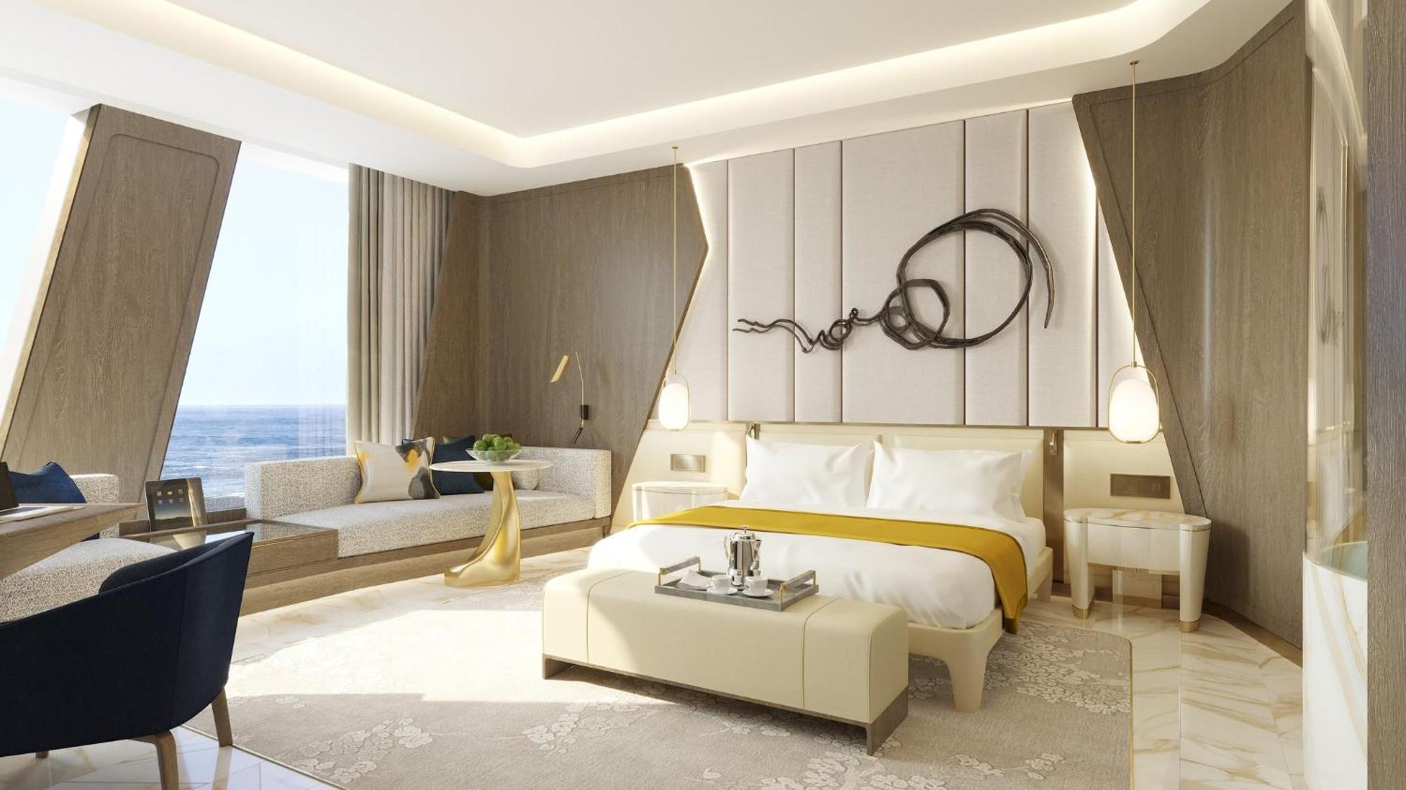 Hotel Mandarin Oriental Downtown, Dubai Exterior foto
